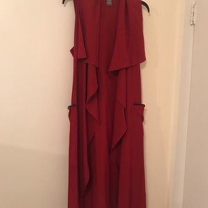 Mid calf Length Vest